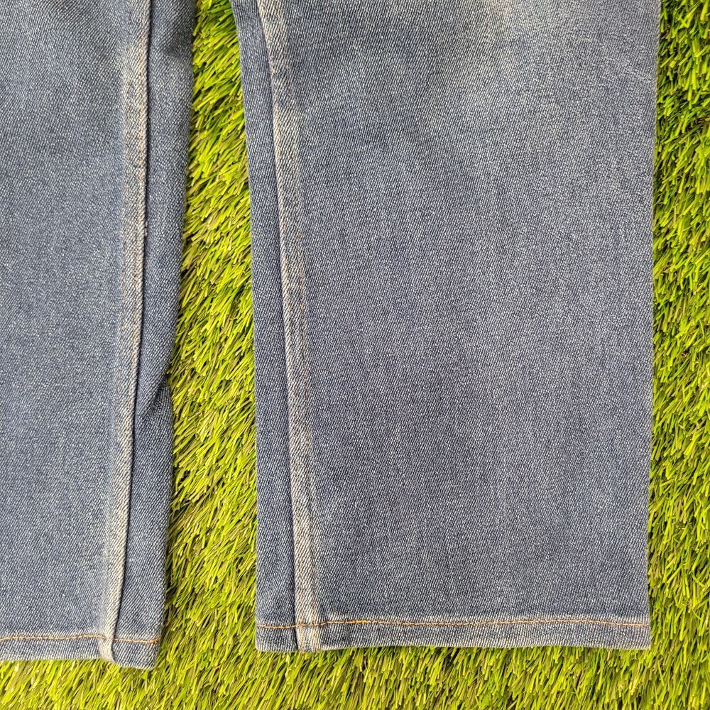 Vintage LEVIS 547 Jeans 34x25 Faded Whiskered Blue-Tab - Picture 15 of 16